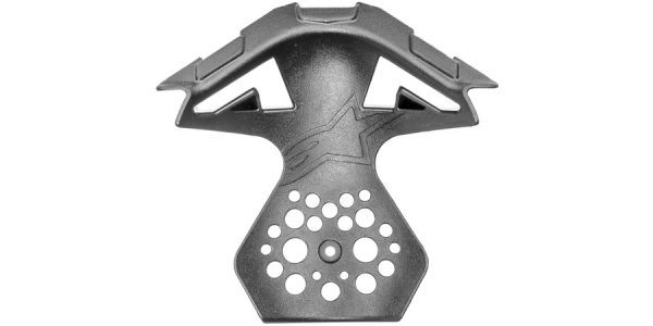 vrchní a vnitřní díl krytu bradové ventilace pro přilby SUPERTECH S-M10 a S-M8